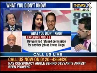 Speak out India: Has conspiracy angle behind Devyani's arrest been proven?