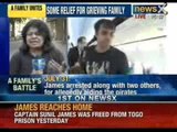First on NewsX: Captain Sunil James reaches Mumbai