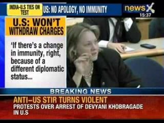 NewsX: Devyani stip search case - Outlets of McDonalds & Dominos targeted in Mumbai by RIP workers