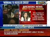 Devyani Khobragade arrest: U.S state secretary John Kerry likely to call Salman Khurshid - NewsX