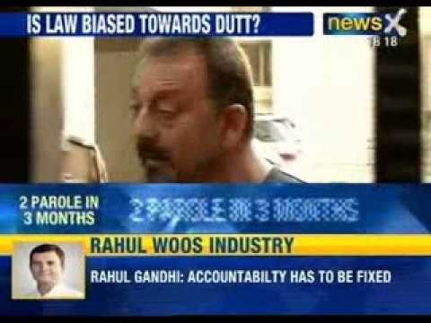 Actor Sanjay Dutt comes out of jail on parole - NewsX