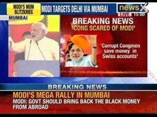 Congress-free India is our dream, says Narendra Modi - NewsX