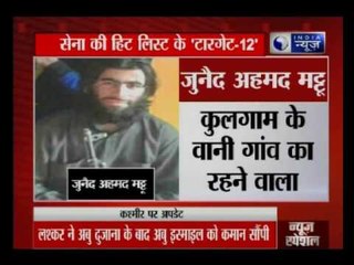 Kashmir: 12 in terror hit-list to be targeted by army