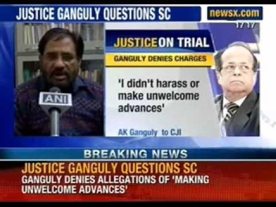 Justice Ganguly denies all charges against him - NewsX