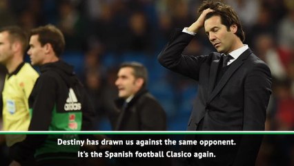 Solari aiming to make amends in league Clasico