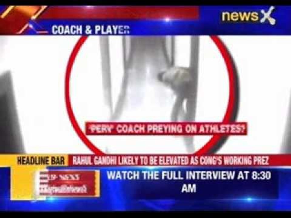 Coach caught on camera abusing minor TT players