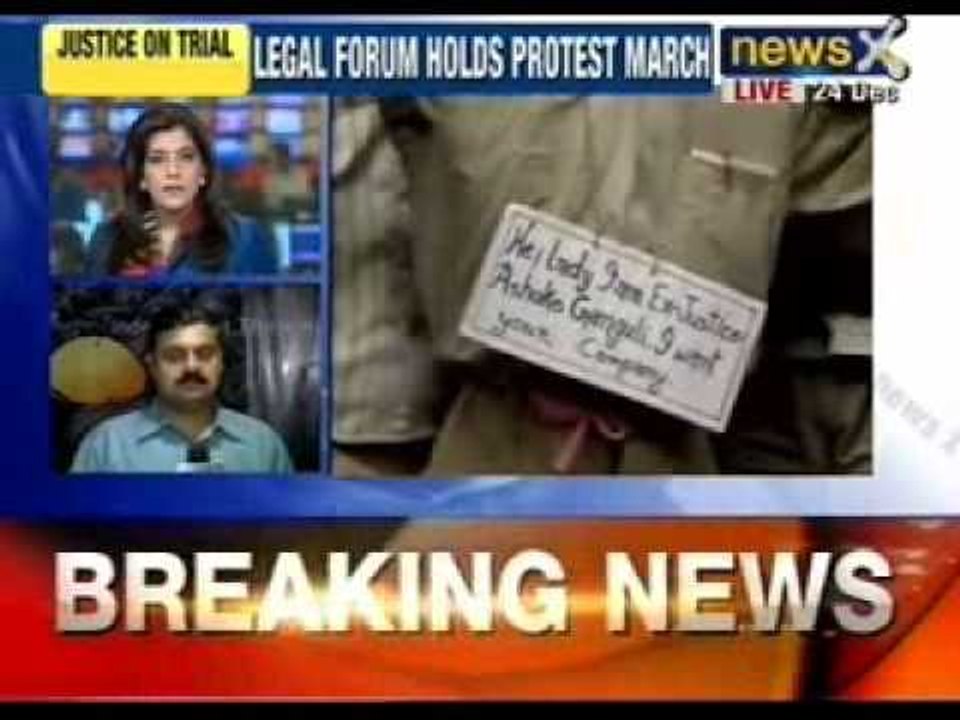 Fresh protests against justice AK Ganguly in Kolkata - NewsX