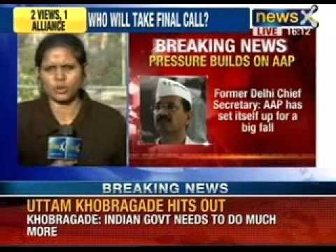 Former Delhi chief secretary Umesh Sehgal slams AAP - NewsX