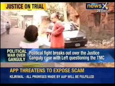 NewsX: Ashok Ganguly case- TMC ups its ante against Ganguly asking him to step down immediately