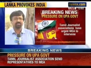 Tamil journalist associations have urged MEA to intervene - NewsX