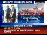 Thirty five sailors carrying illegal arms in India let off easily - News X