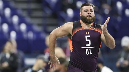 Ryan Bates runs an official 5.09 40-yard dash at 2019 combine