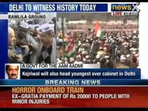 Huge crowds at Ramlila Maidan in Delhi - NewsX