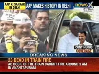 AAP ka chief minister: AAP makes history in Delhi - NewsX