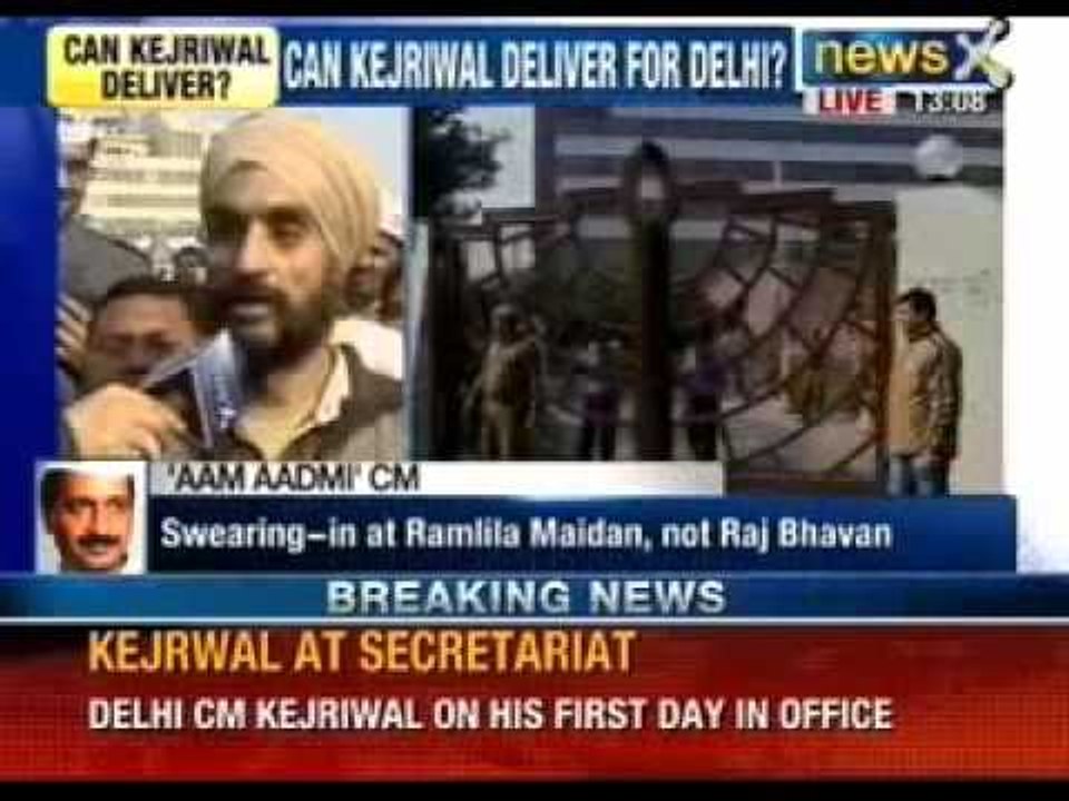 AAP Ki sarkar in delhi : AAP makes history in delhi - NewsX