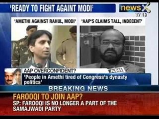 AAP's 2014 challenge: Let BJP president Rajnath Singh contest from 'Amethi' - NewsX