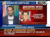 Michael Shumacher Injured: 7 times F1 Champion suffers head injuries while skiing