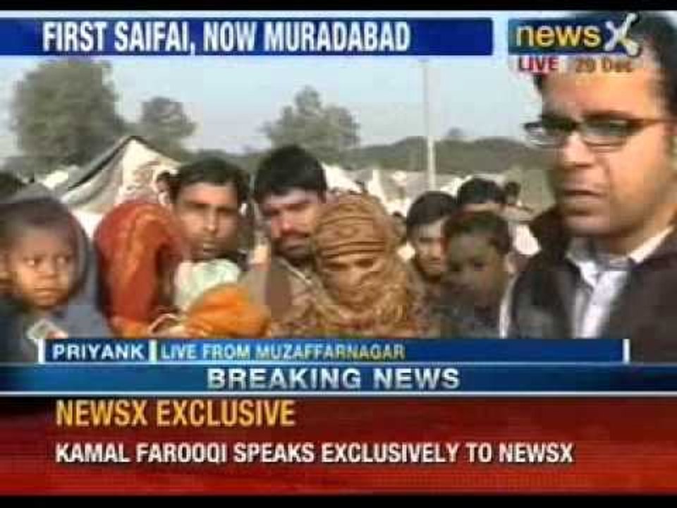 Muzaffarnagar riot victims: Babies in relief camps are dying of cold, Akhilesh Yadav celebrate