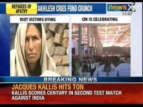 Refugees of apathy: Muzaffarnagar Victim dying and Chief Minister celebrates - NewsX
