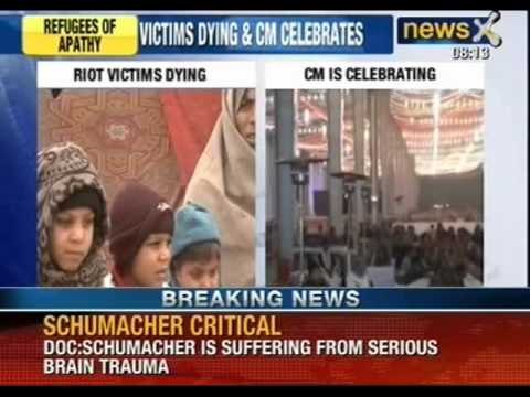 Refugees of apathy : Victims dynig and Chief Minister celebrates - NewsX