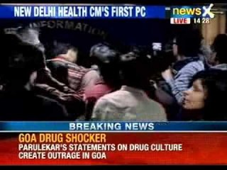 New Delhi health Chief Minister's first press conference - NewsX