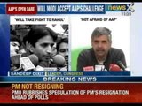 AAP leader Kumar Vishwas says, I will take on Rahul Gandhi in Amethi