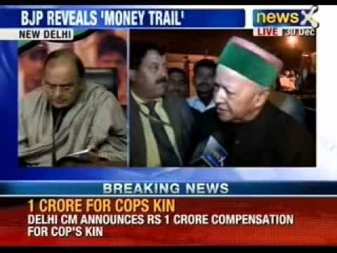 BJP takes on Himachal Pradesh Chief Minister Virbhadra Singh - NewsX