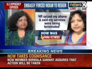 US Hyprocisy exposed: NCW member Nirmala samant assures that action will be taken - NewsX