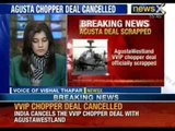 India cancels the VVIP Chopper deal with AgustaWestland - NewsX