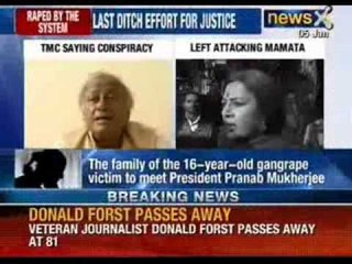 Didi's Damini moment :  Victim's family to meet President Pranab Mukherjee - NewsX