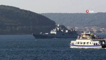 Rus ve Amerikan savaş gemileri Çanakkale Boğazı’ndan geçti
