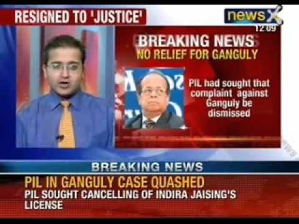 No relief for AK Ganguly: Pro-Ganguly PIL dismissed by Supreme Court - NewsX