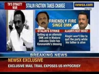 Alagiri and Stalin's war divide DMK - NewsX