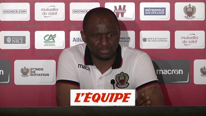 Vieira «On a perdu un peu de rigueur» - Foot - L1 - OGCN