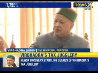 NewsX accesses Virbhadra Singh's tax files
