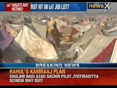 Lashkar-e-Taiba trying to lure Muzaffarnagar riot victims into its fold - NewsX