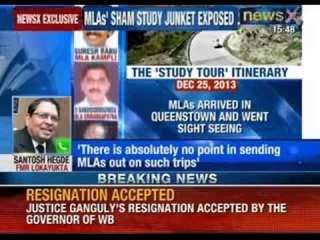 NewsX exposes 'tourist' netas, sightseeing in name of 'study'