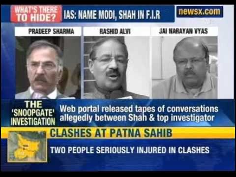 Gujarat police refuse to file FIR against Narendra Modi and Amit Shah over Snooping row - NewsX