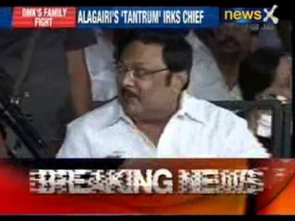 Will MK Alagiri fight or back down to Karunanid...