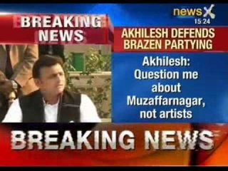 Akhilesh Yadav defend Saifai festival in his press conference - NewsX