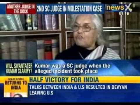 Former Supreme Court judge Swatanter Kumar accused of molesting an intern - NewsX