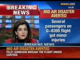 Mid air disaster averted: Go-Air flight survives mid air scare over Lucknow - NewsX