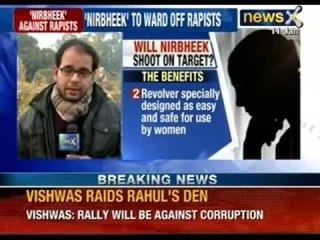 Gun specially made for women, for their safety named Nirbheek - NewsX