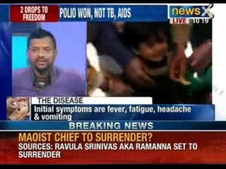 2 drops that change India, polio won, not TB, AIDS - NewsX