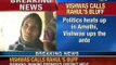 AAP leader Kumar Vishwas ups the ante, visits same Dalit family Rahul Gandhi visited