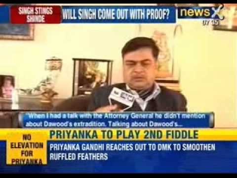 Ex-Home secretary RK Singh says Sushil Shinde protected Dawood Ibrahim's man - NewsX
