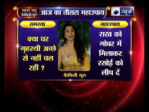 Saas Bahu Family guru with Jai Madan on India News (2nd October 2017)