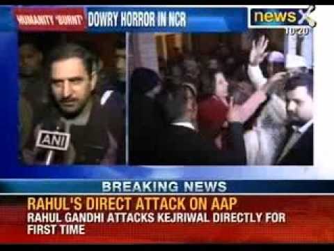 Woman burnt alive allegedly by her In Laws, in National Capital Delhi - NewsX