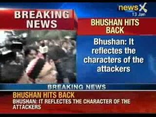 Prashant Bhushan survives another attack, says it reflects the character of attackers - NewsX