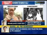 Massive divide in Congress over projecting Rahul Gandhi as Prime Minister Candidate - NewsX